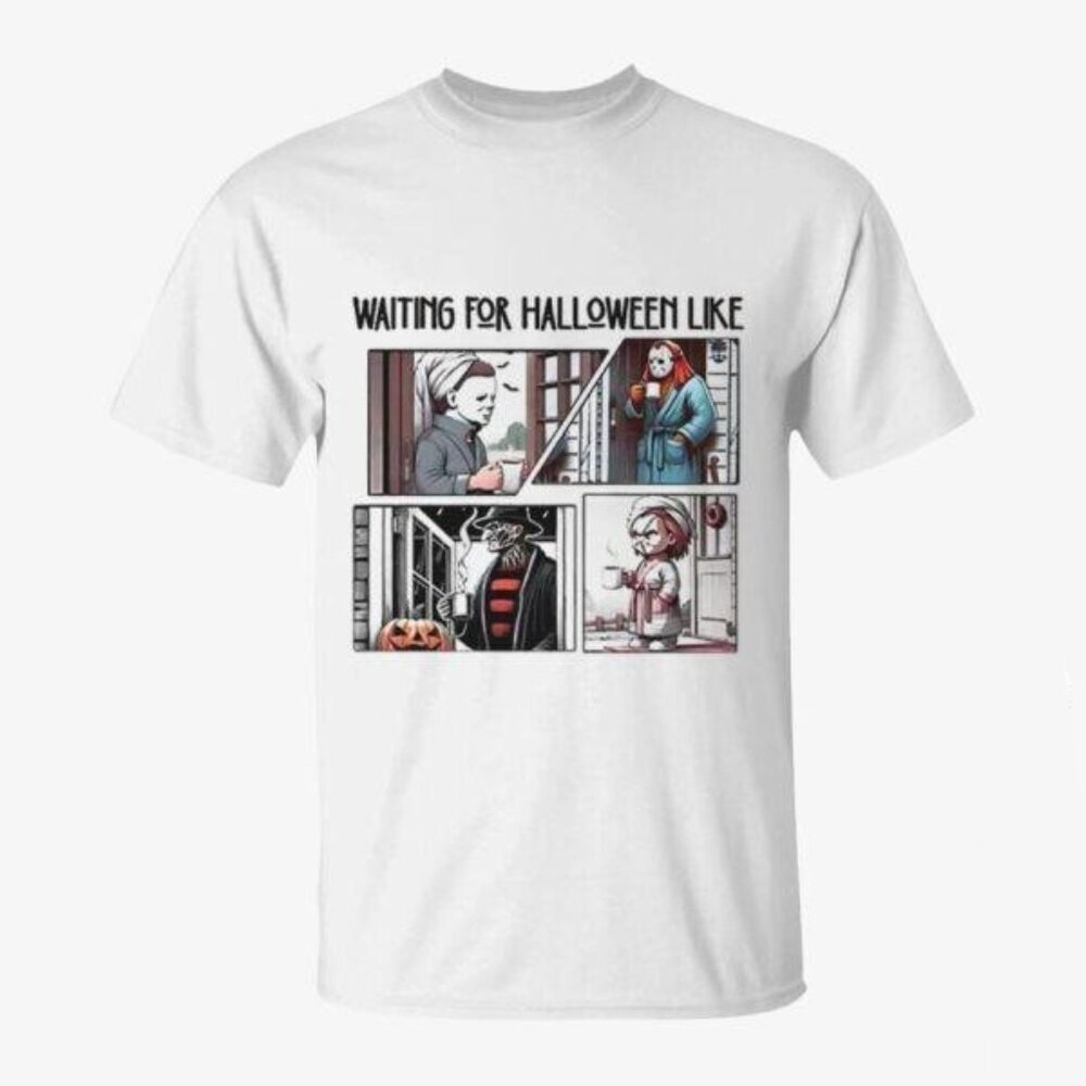 Funny Waiting For Halloween Like Shirt 90